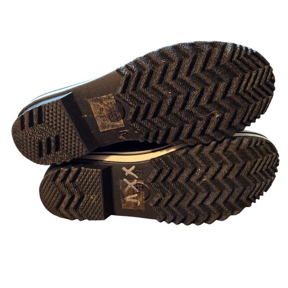 Forever 8 Black Men's Insulated Water Resistant Lace Up Boots Shoes Snow Rain - Picture 4 of 5